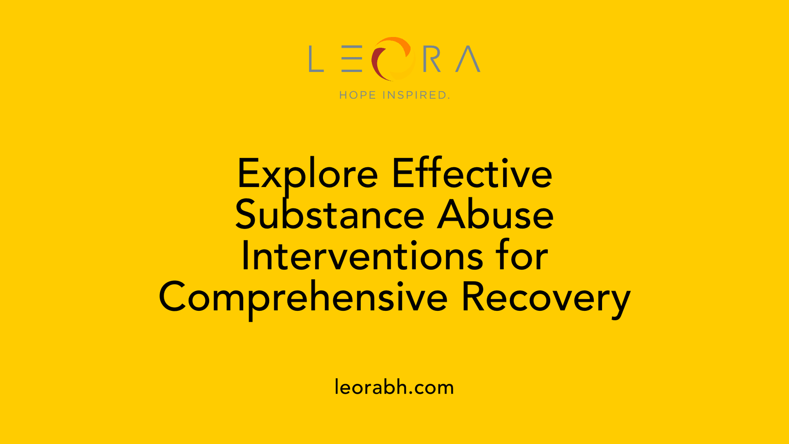 Explore Effective Substance Abuse Interventions for Comprehensive Recovery
