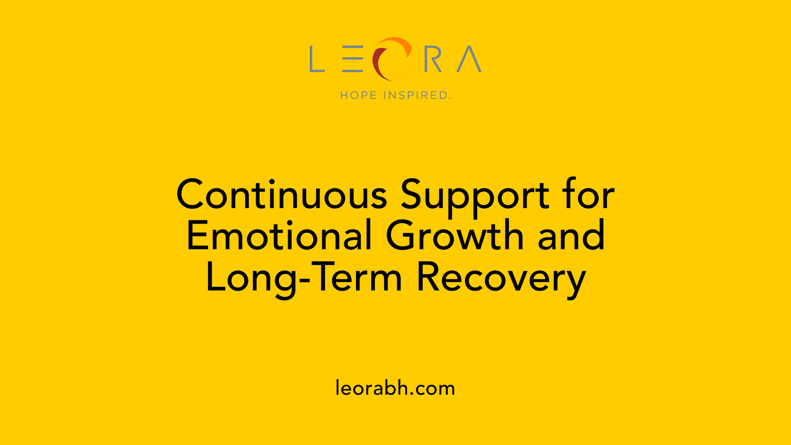 Continuous Support for Emotional Growth and Long-Term Recovery