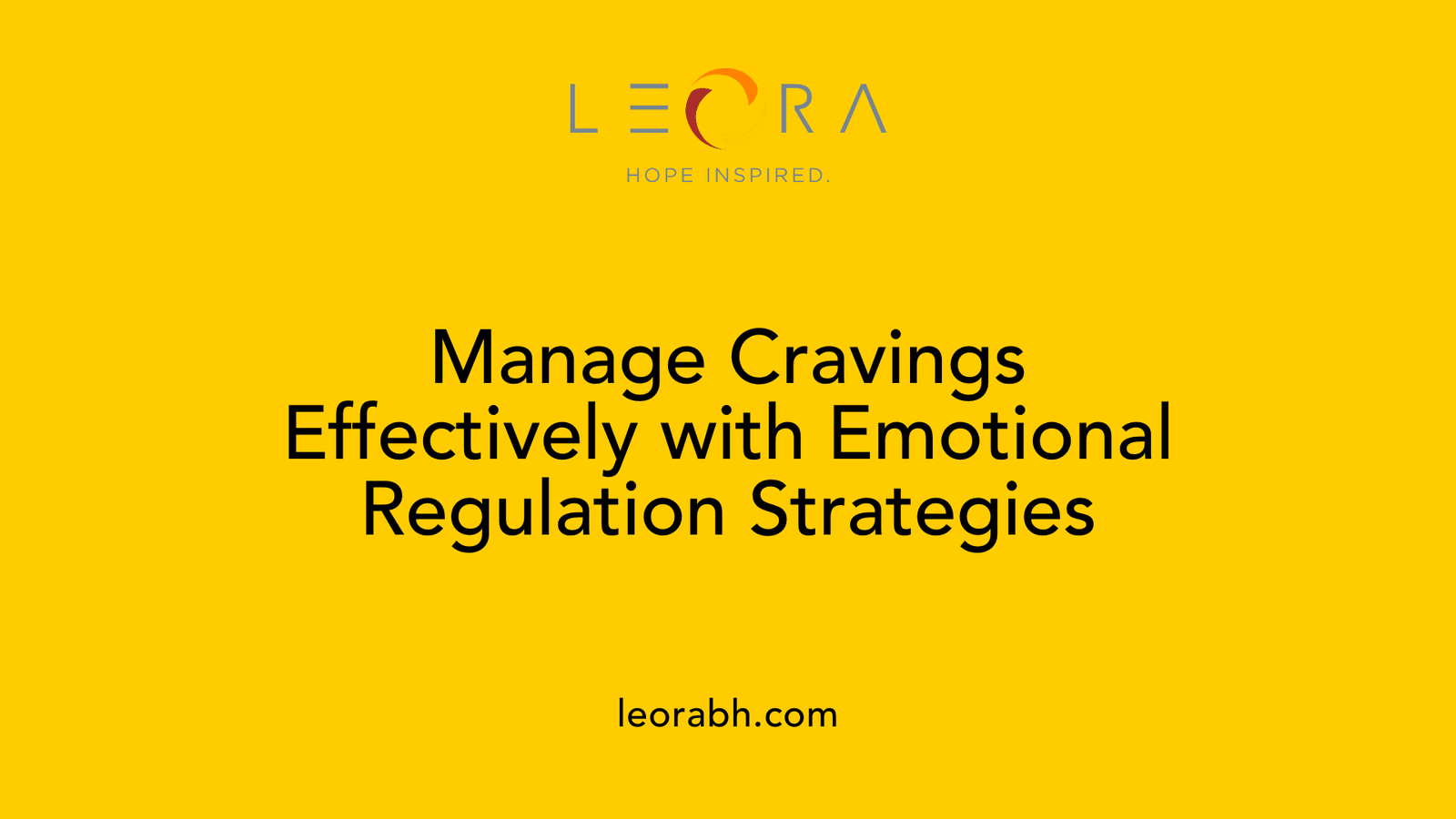 Manage Cravings Effectively with Emotional Regulation Strategies