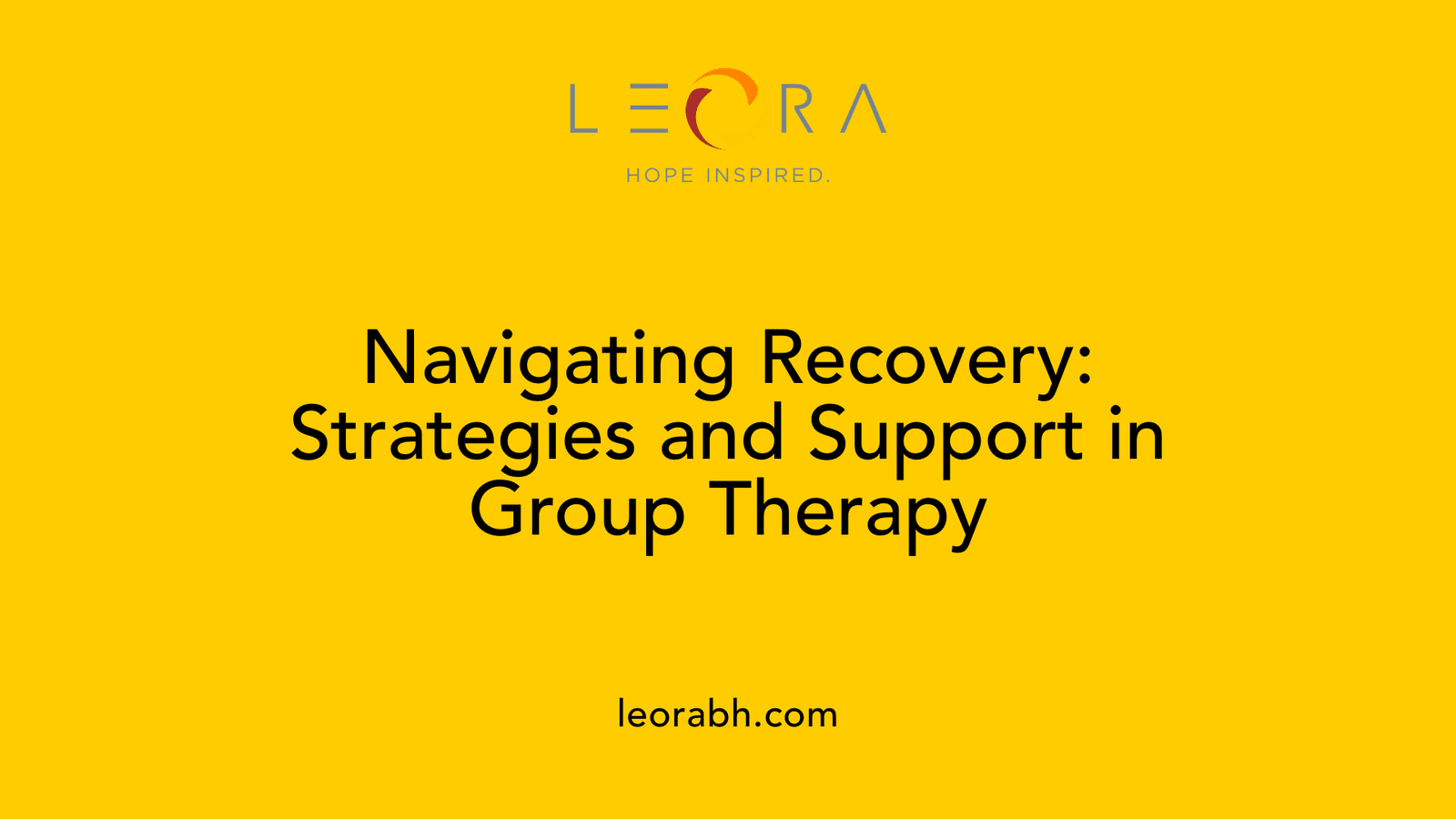Navigating Recovery: Strategies and Support in Group Therapy