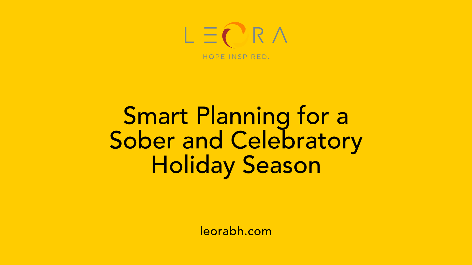 Smart Planning for a Sober and Celebratory Holiday Season