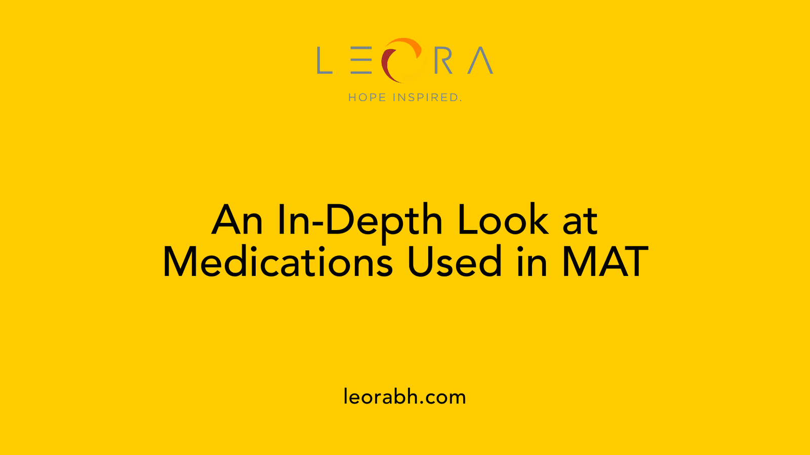 An In-Depth Look at Medications Used in MAT