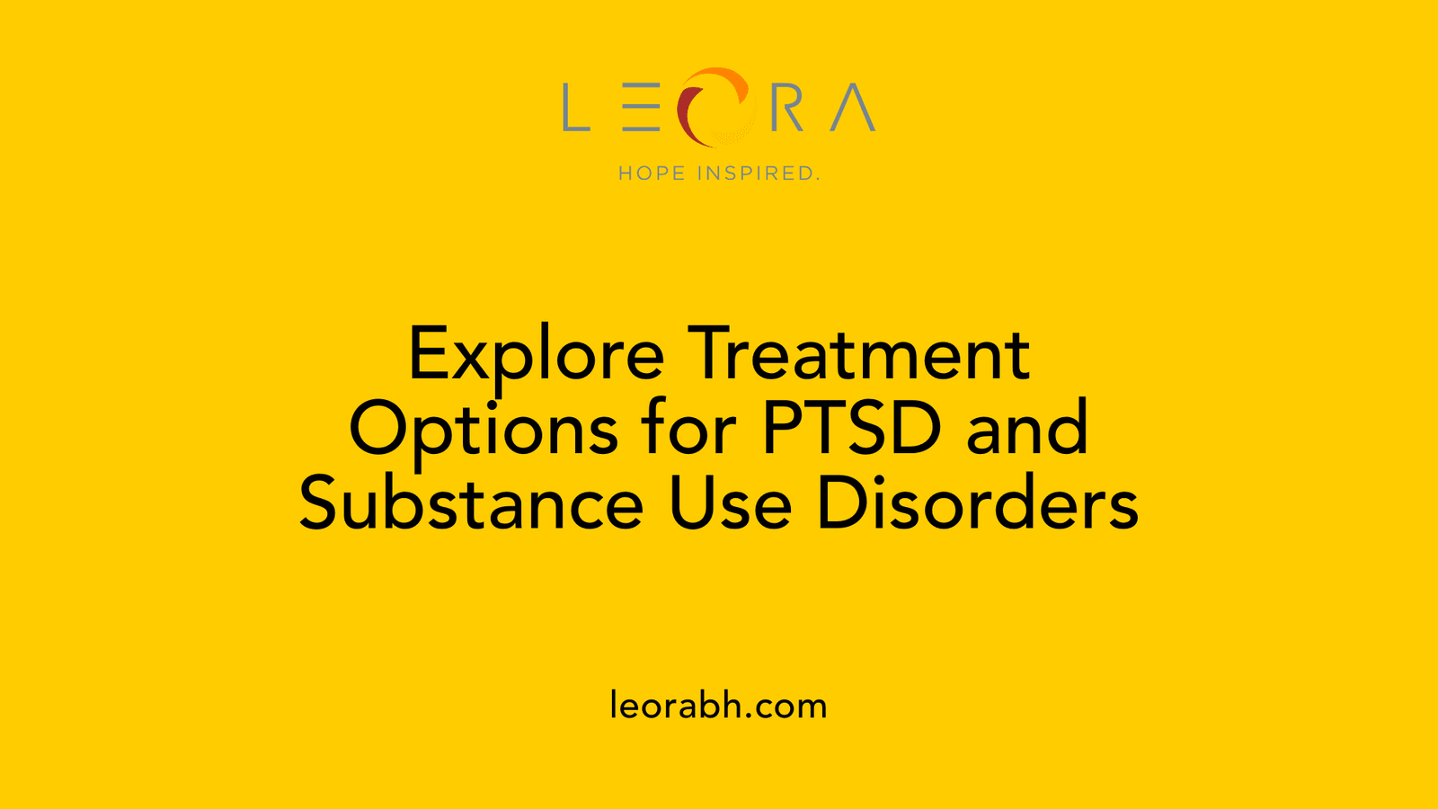 Explore Treatment Options for PTSD and Substance Use Disorders