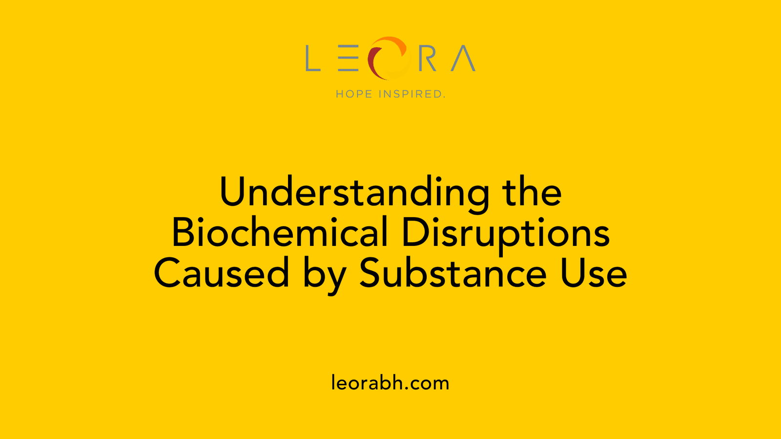 Understanding the Biochemical Disruptions Caused by Substance Use