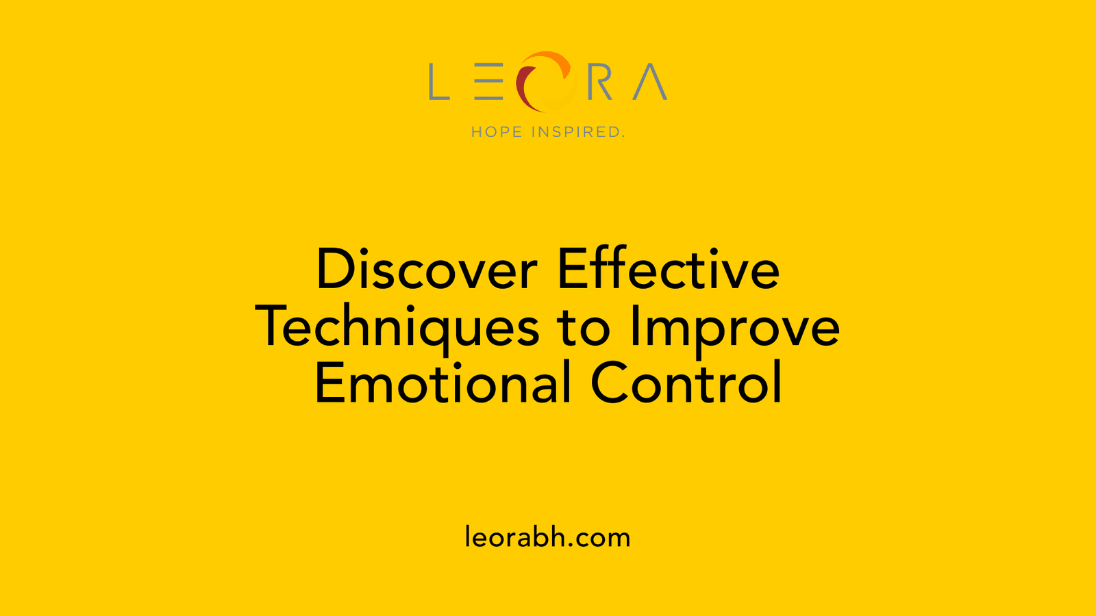 Discover Effective Techniques to Improve Emotional Control