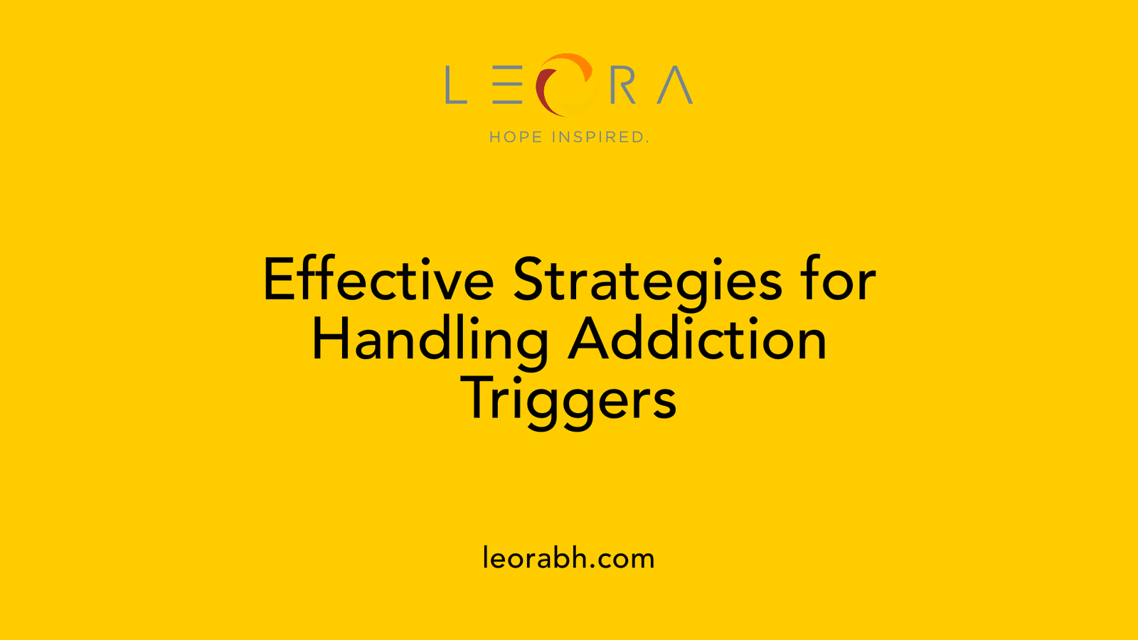 Effective Strategies for Handling Addiction Triggers
