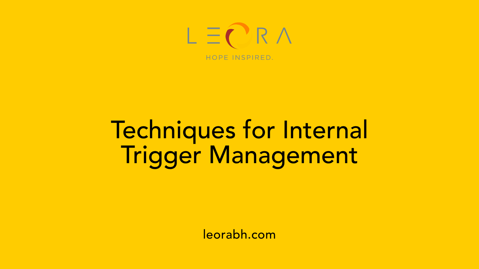 Techniques for Internal Trigger Management