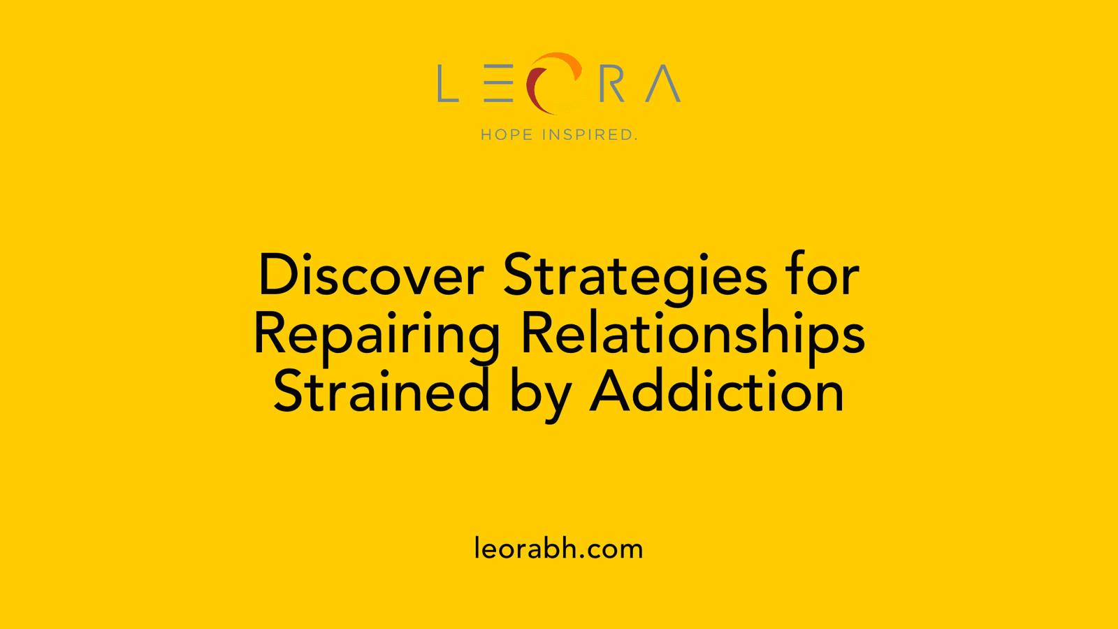 Discover Strategies for Repairing Relationships Strained by Addiction