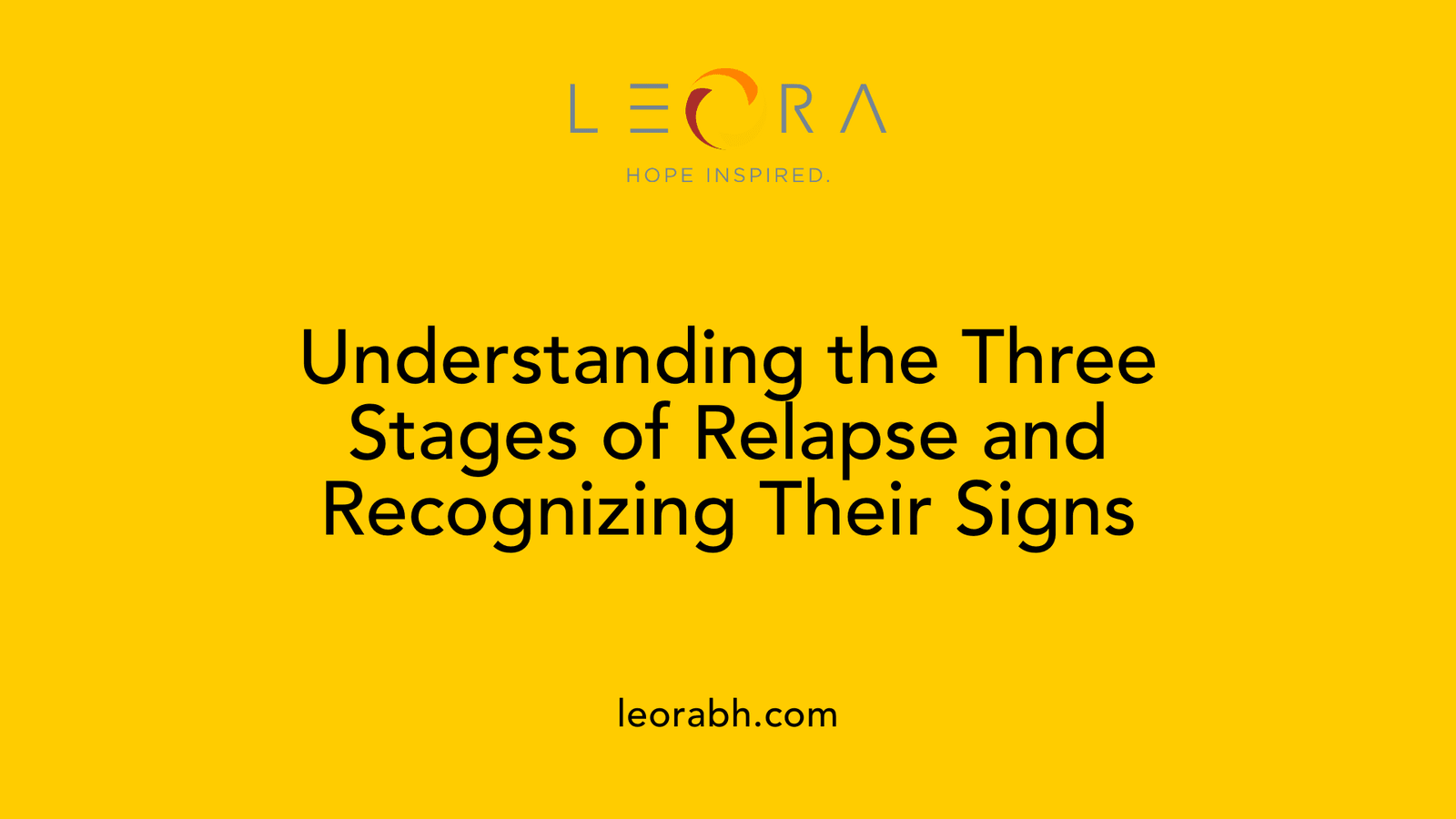 Understanding the Three Stages of Relapse and Recognizing Their Signs