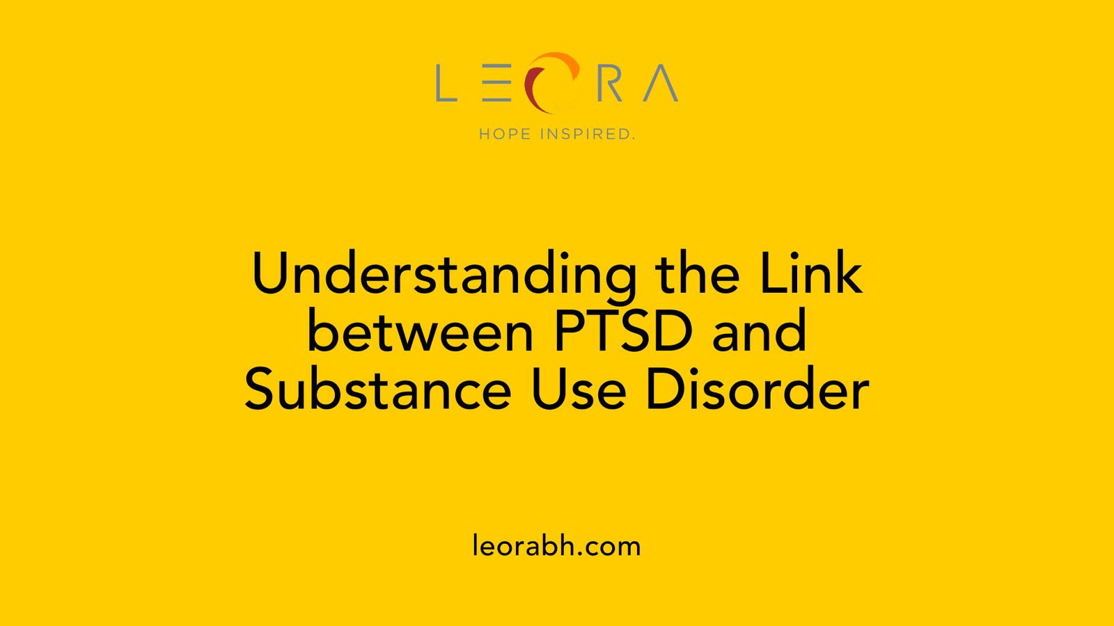 Understanding the Link between PTSD and Substance Use Disorder