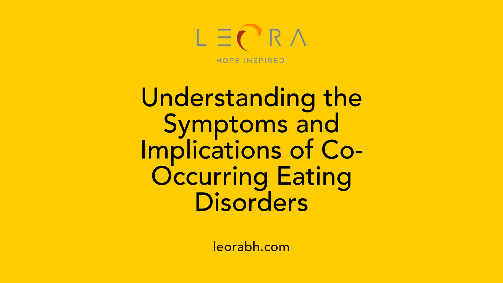 Understanding the Symptoms and Implications of Co-Occurring Eating Disorders