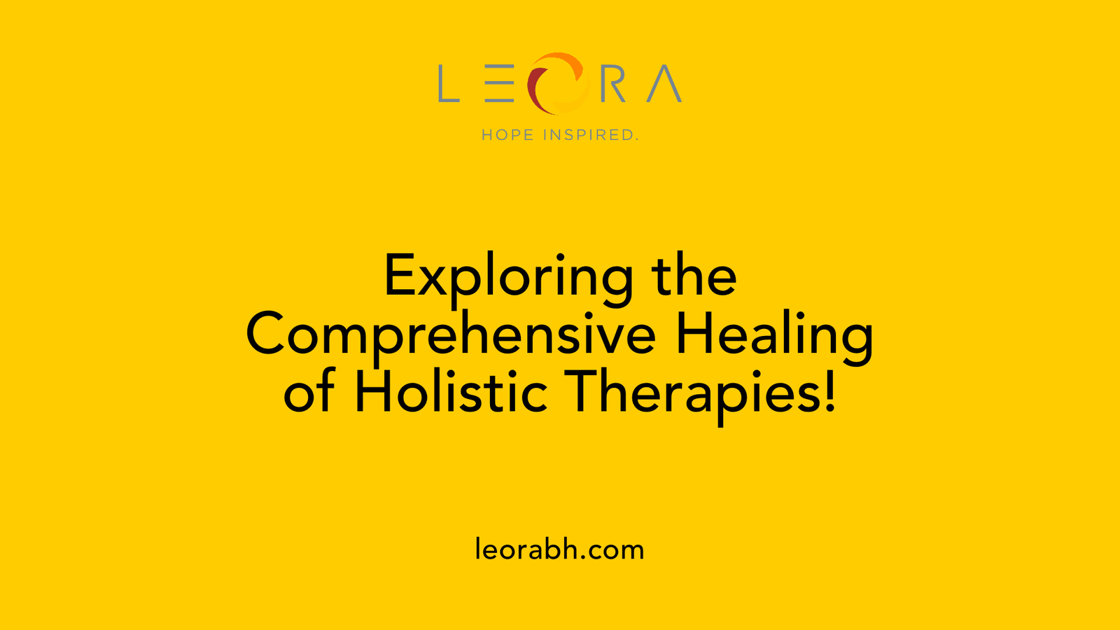 Exploring the Comprehensive Healing of Holistic Therapies!