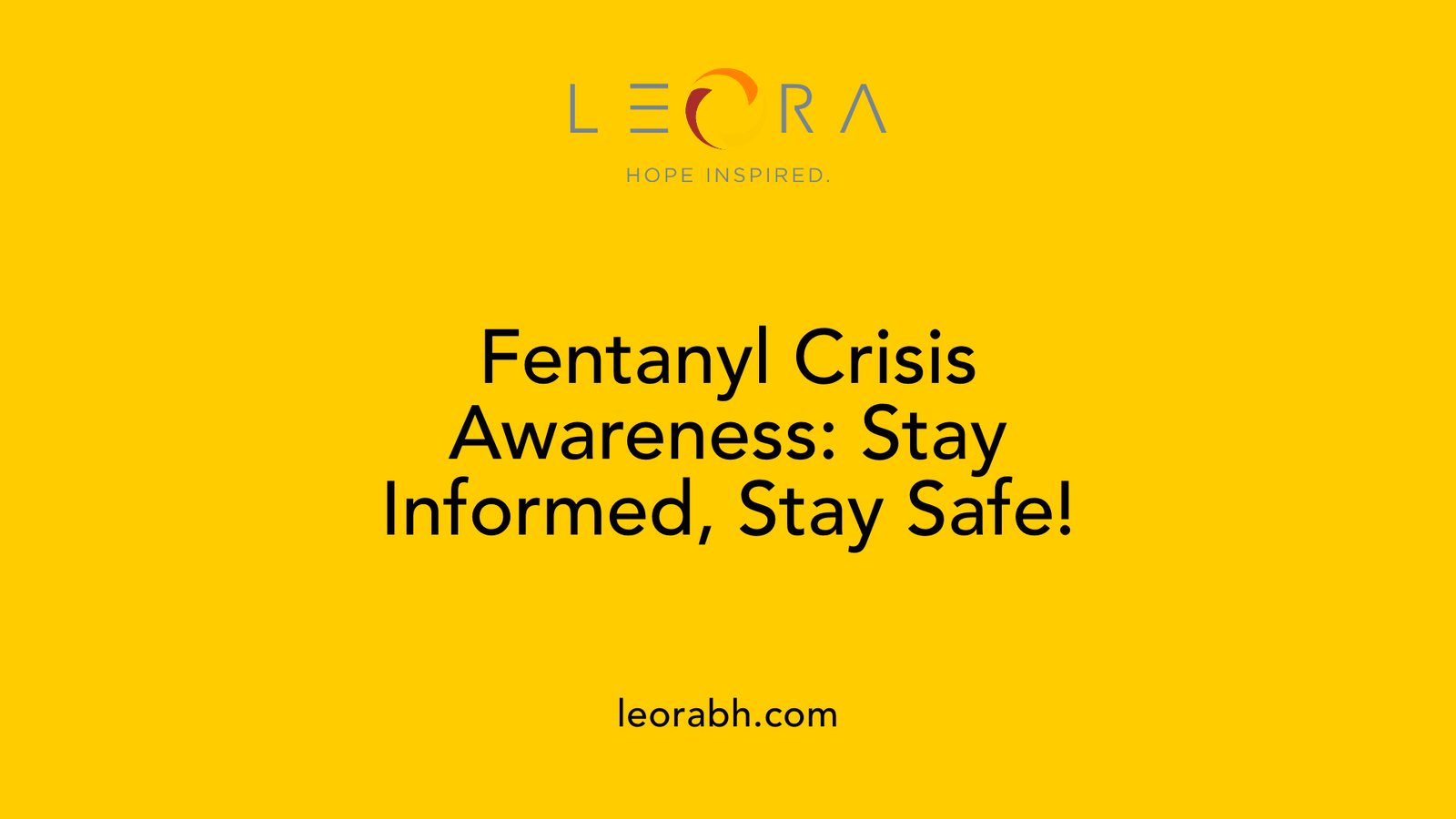 Fentanyl Crisis Awareness: Stay Informed, Stay Safe!