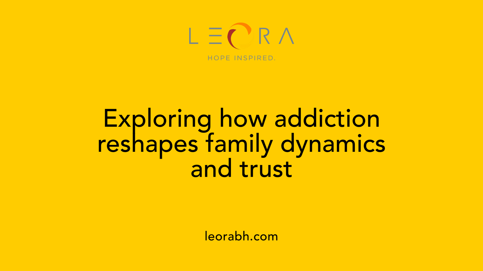 Exploring how addiction reshapes family dynamics and trust