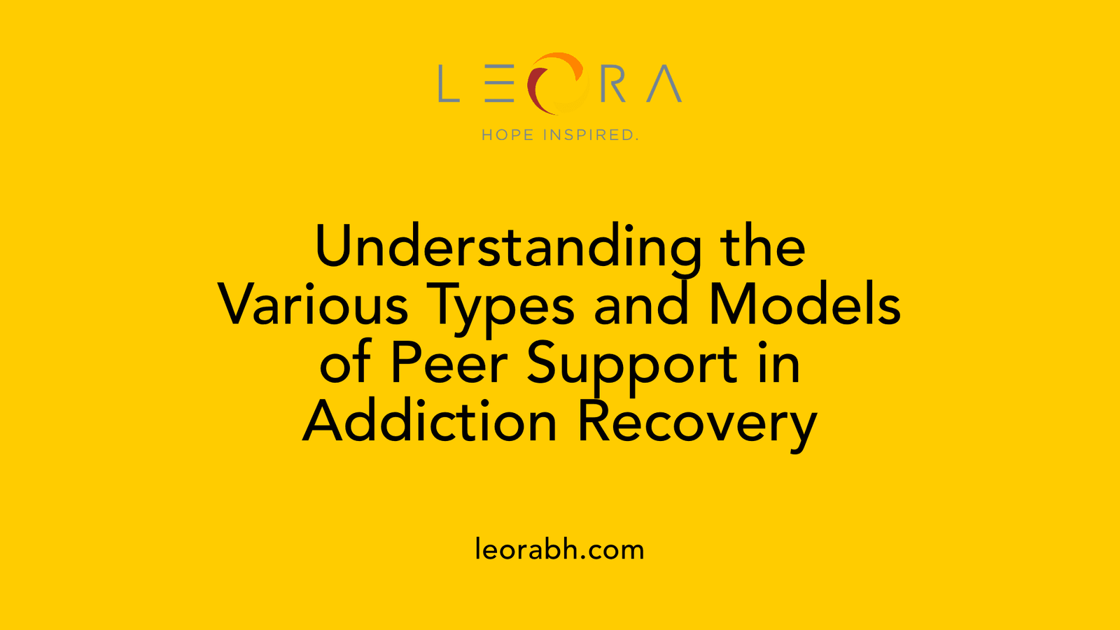 Understanding the Various Types and Models of Peer Support in Addiction Recovery