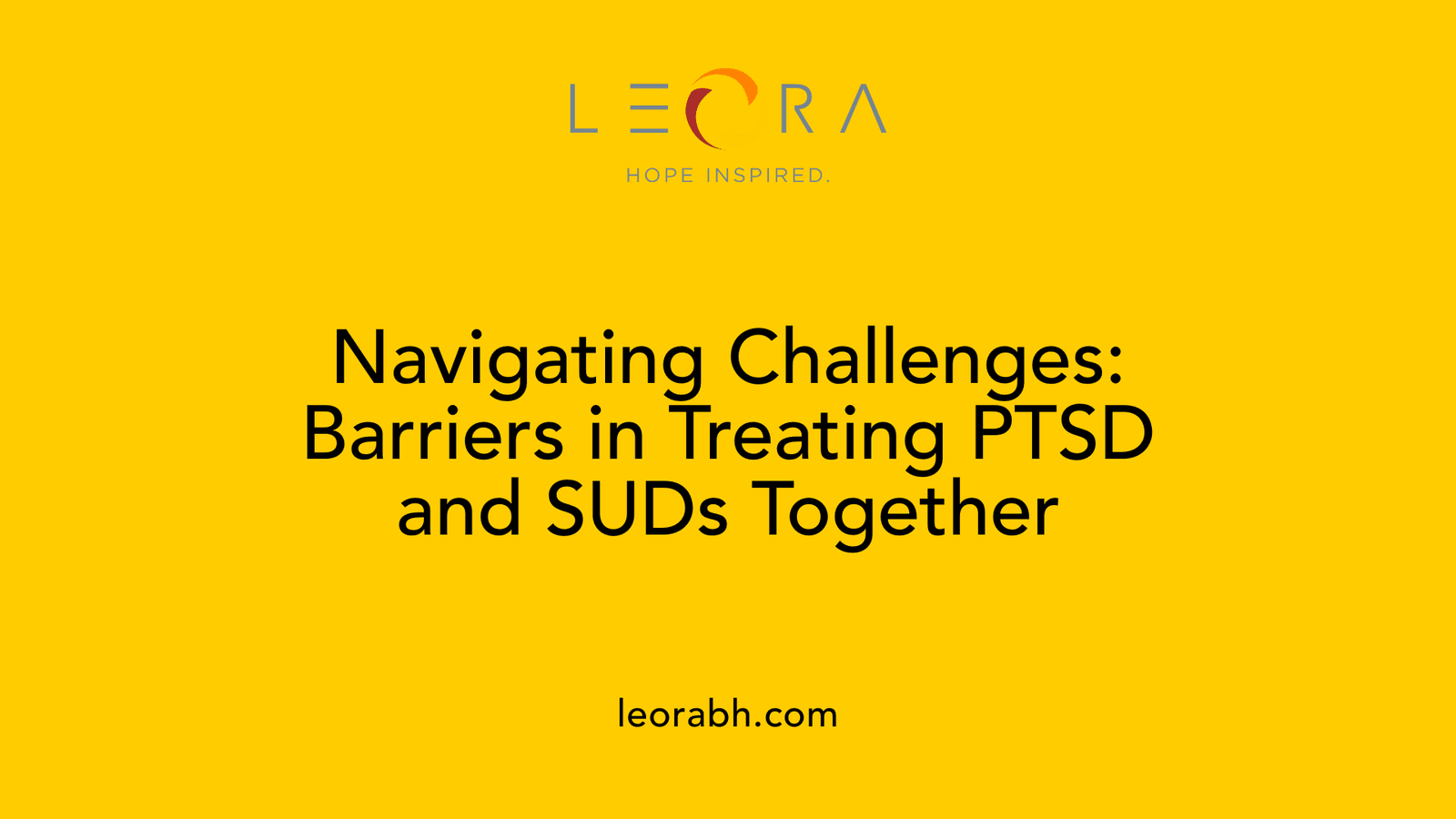 Navigating Challenges: Barriers in Treating PTSD and SUDs Together