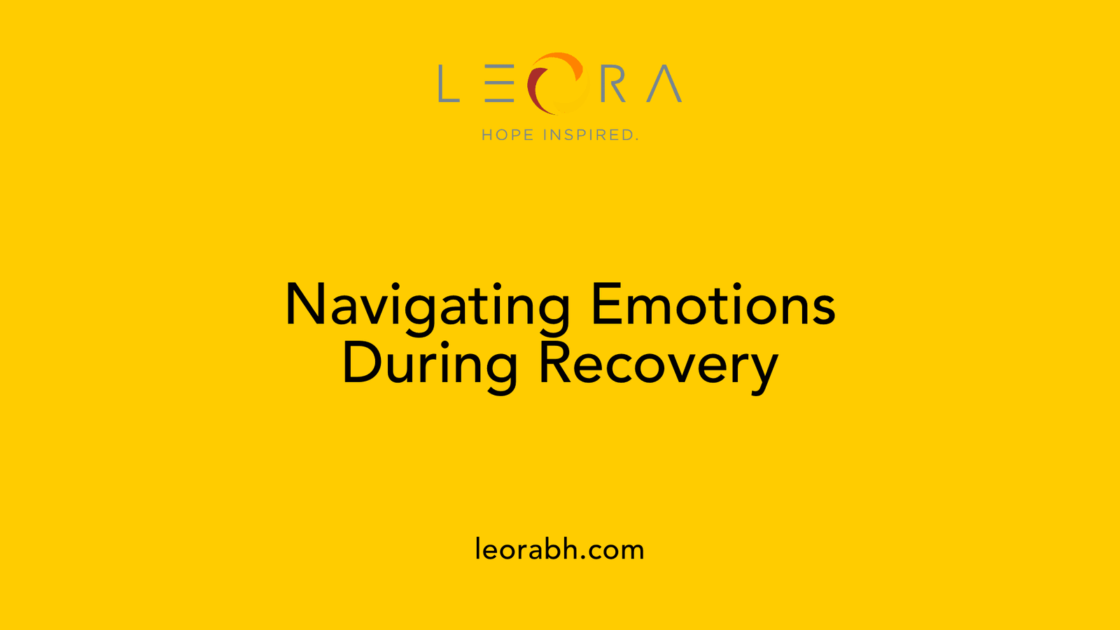 Navigating Emotions During Recovery