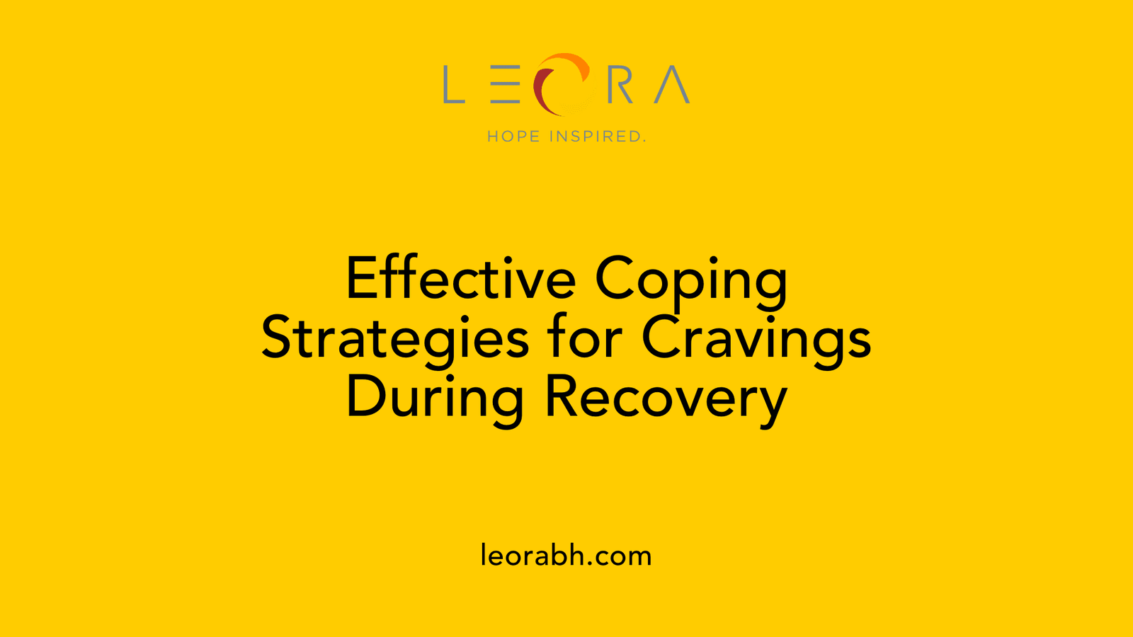 Effective Coping Strategies for Cravings During Recovery
