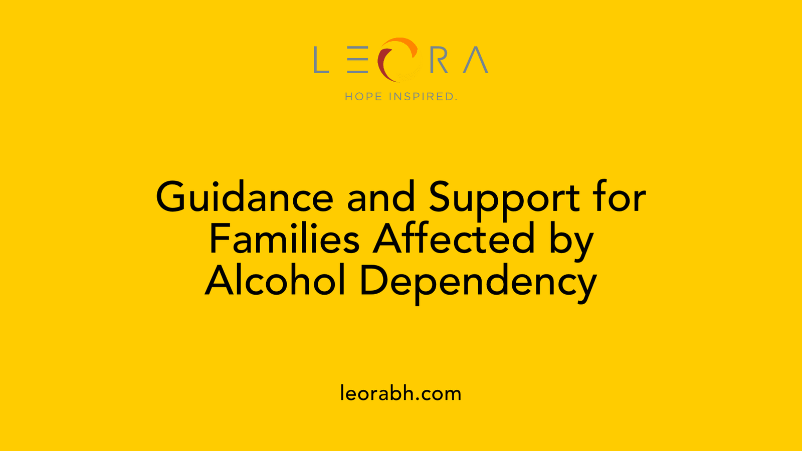 Guidance and Support for Families Affected by Alcohol Dependency