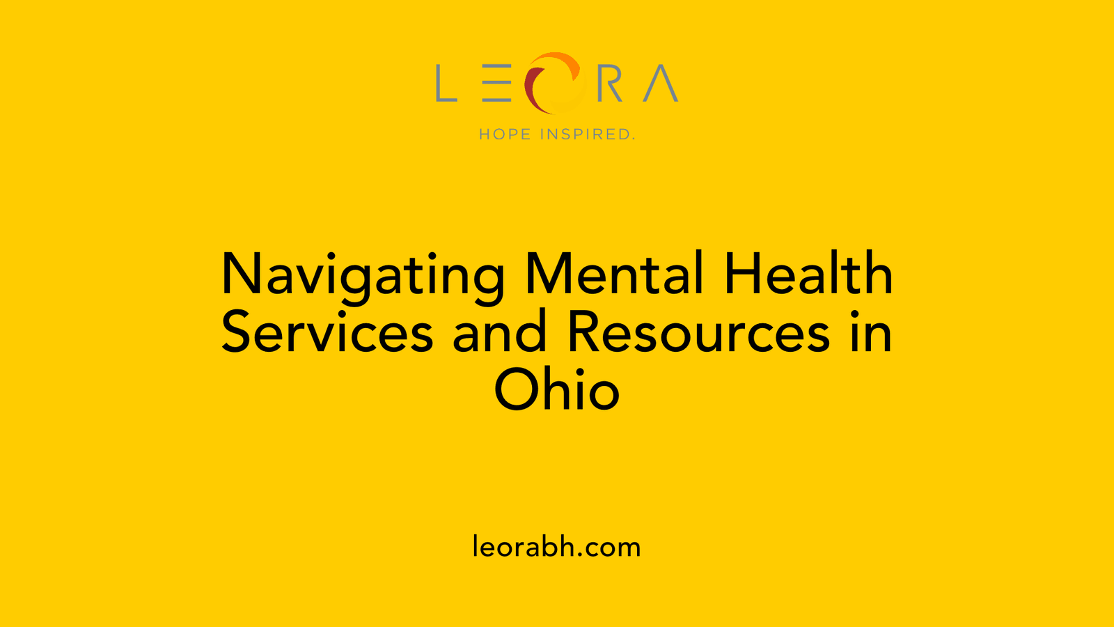 Navigating Mental Health Services and Resources in Ohio