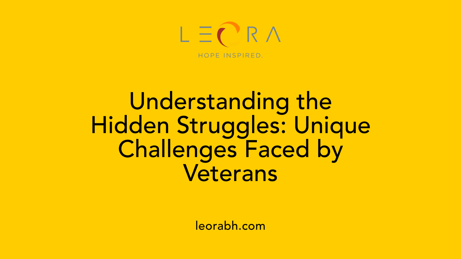 Understanding the Hidden Struggles: Unique Challenges Faced by Veterans