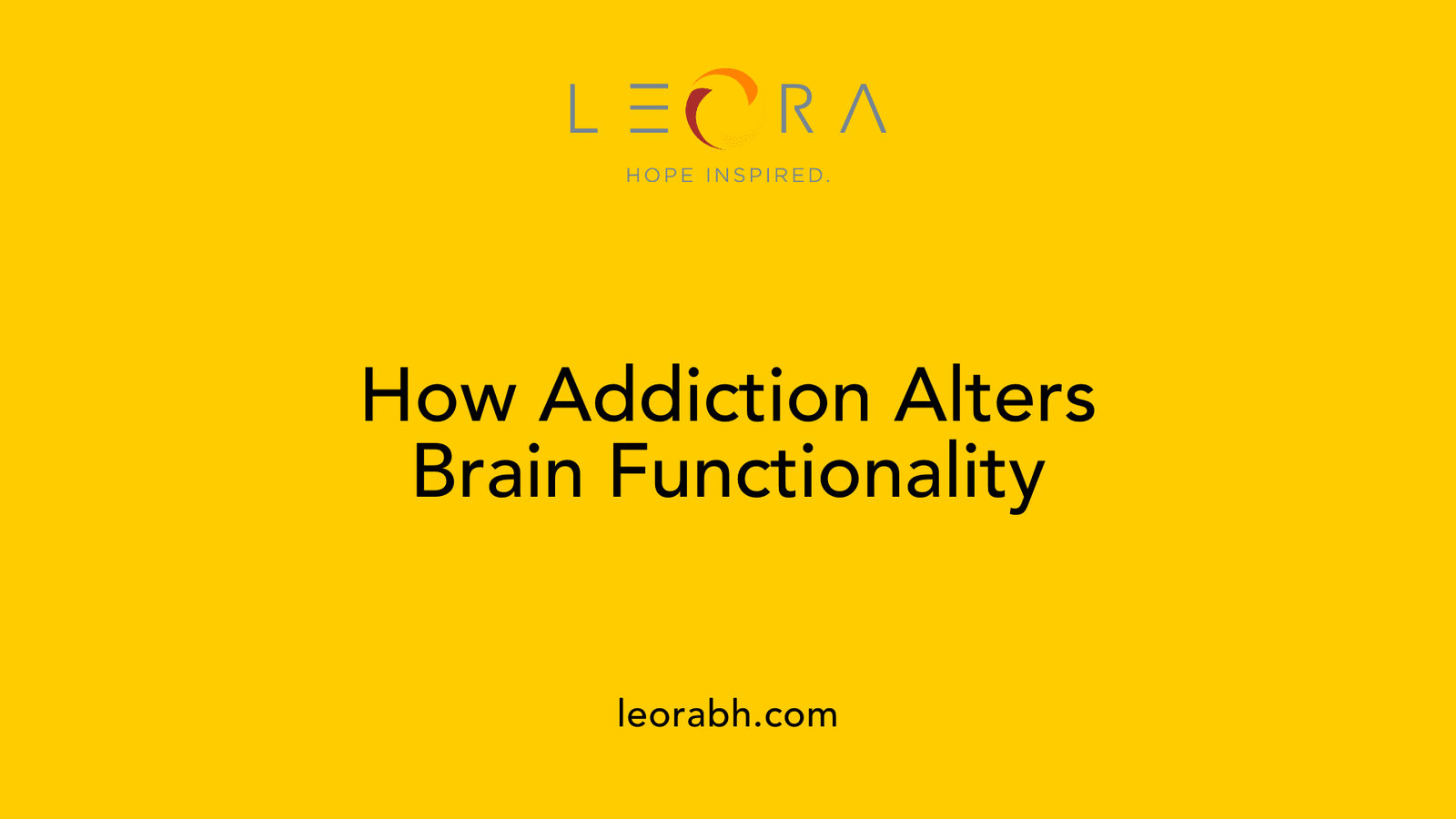 How Addiction Alters Brain Functionality