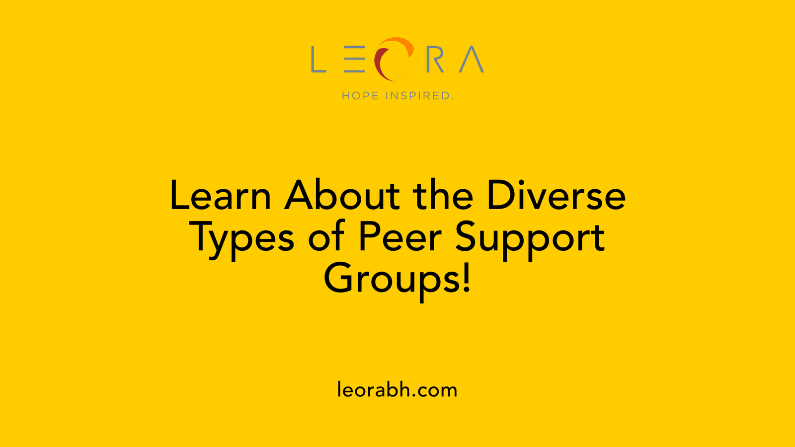 Learn About the Diverse Types of Peer Support Groups!