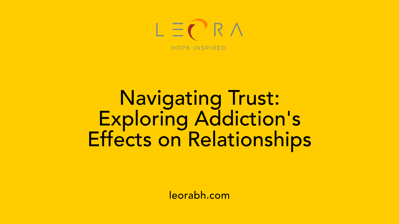 Navigating Trust: Exploring Addiction's Effects on Relationships