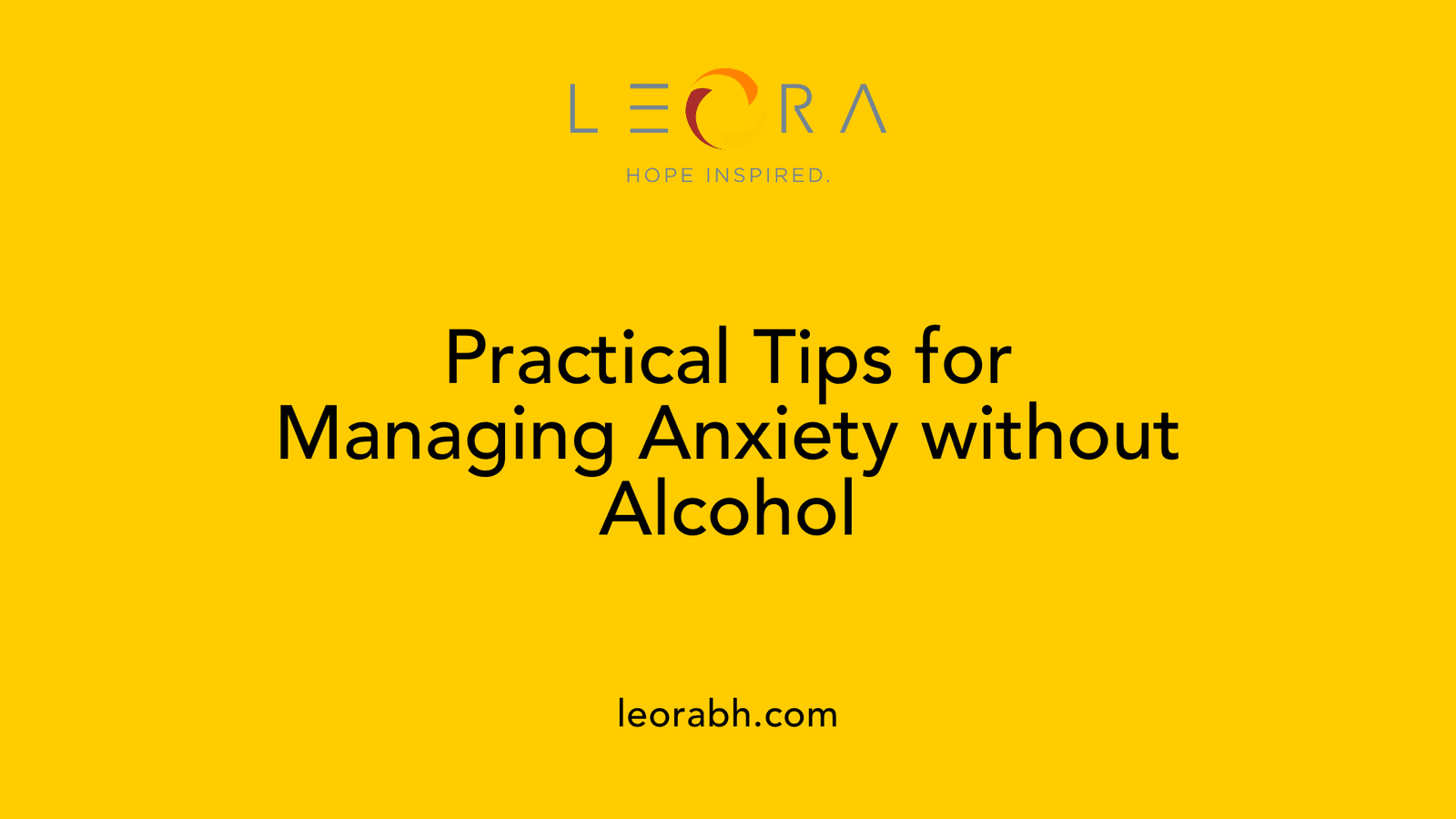 Practical Tips for Managing Anxiety without Alcohol