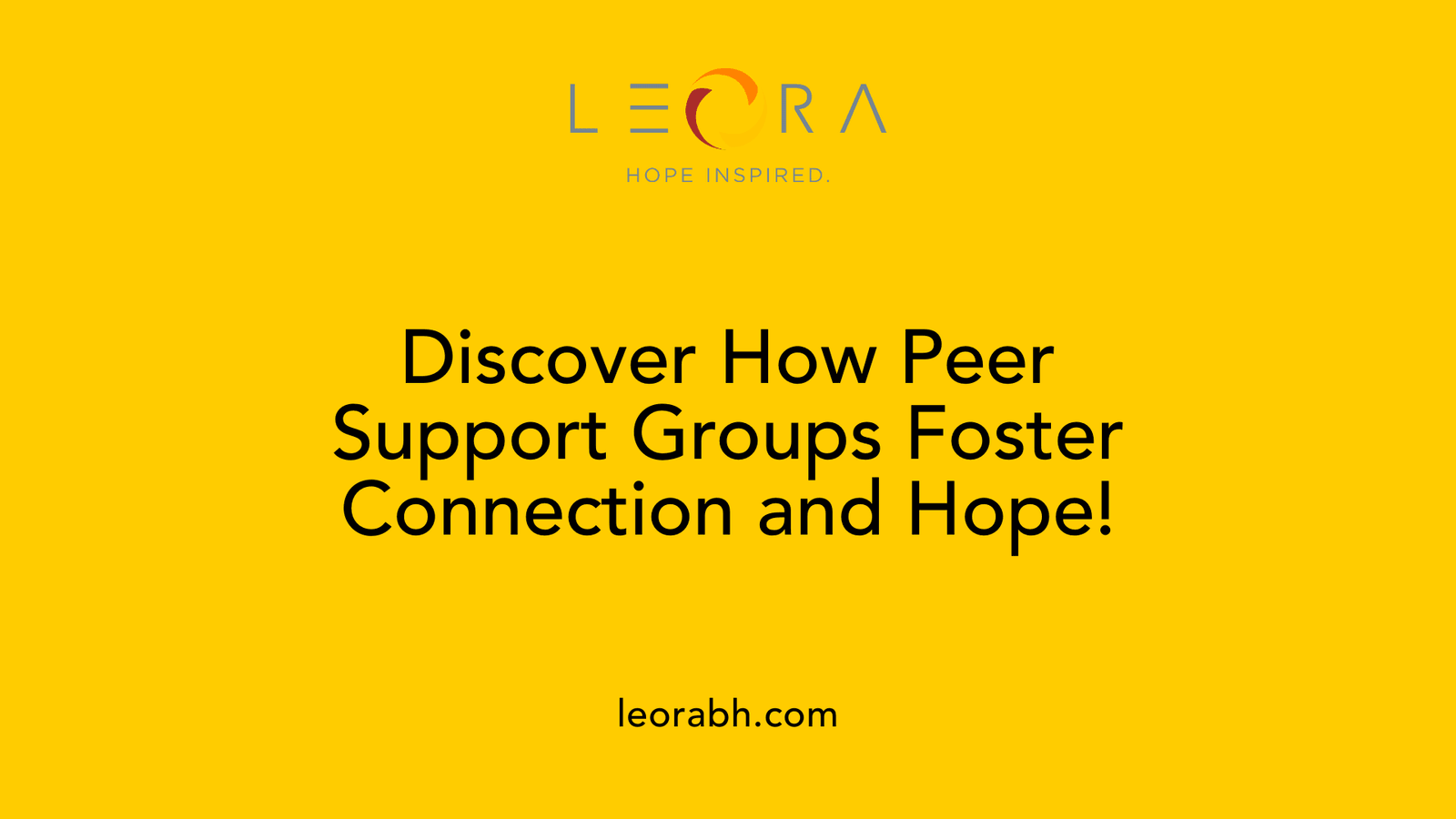 Discover How Peer Support Groups Foster Connection and Hope!