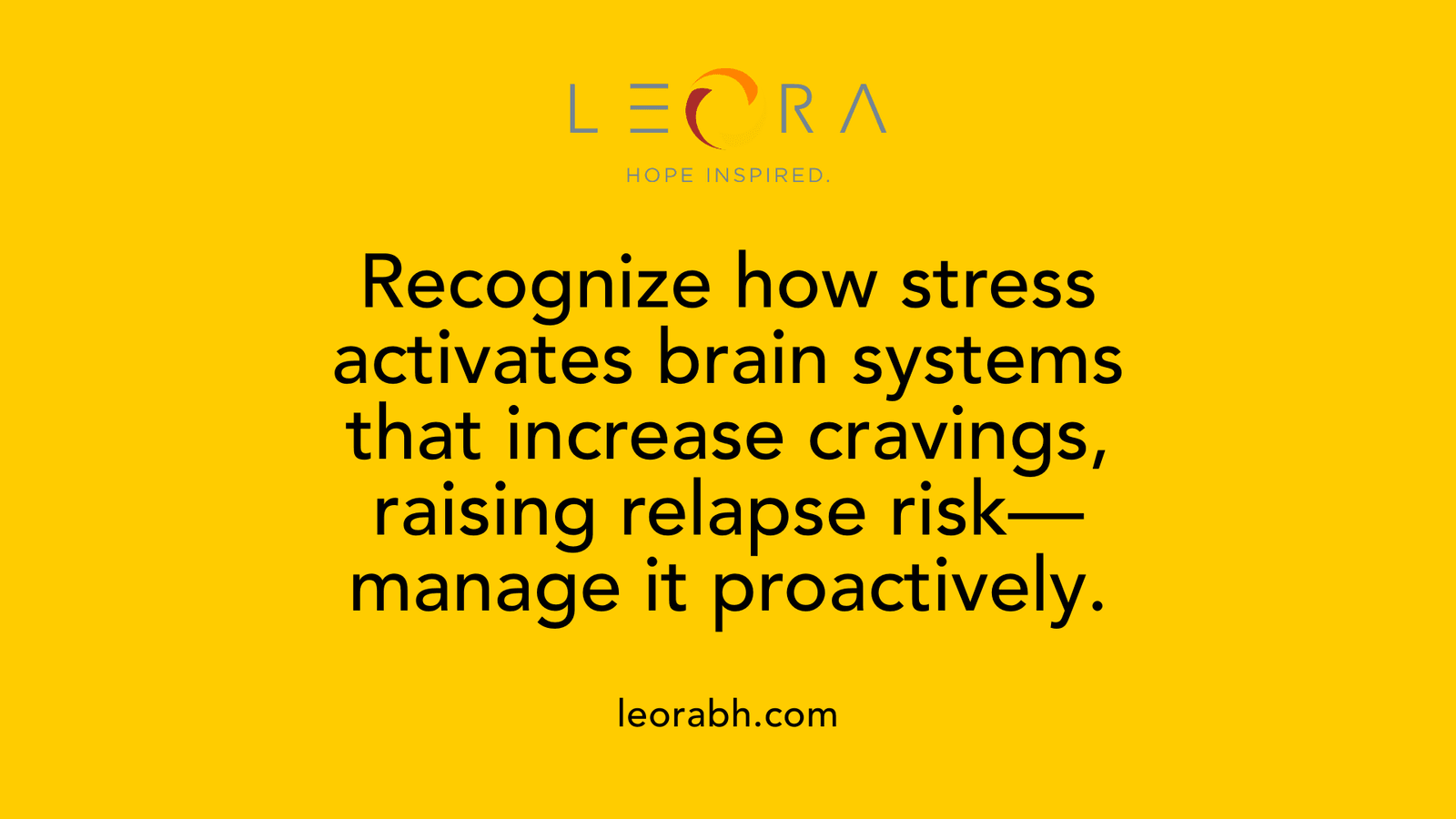 Recognize how stress activates brain systems that increase cravings, raising relapse risk, manage it proactively.