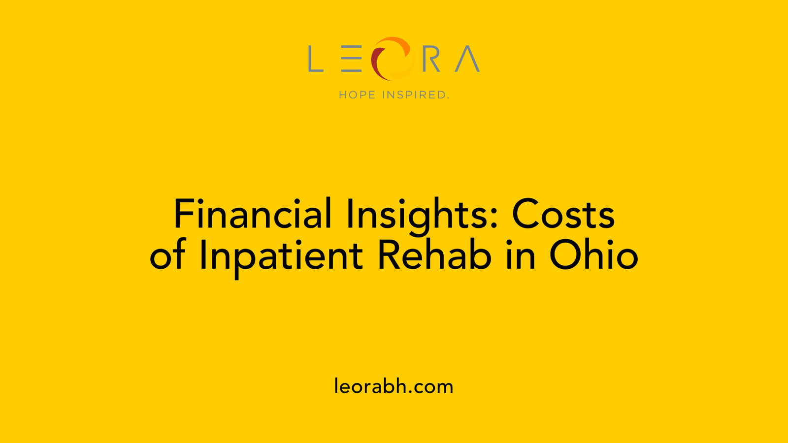 Financial Insights: Costs of Inpatient Rehab in Ohio