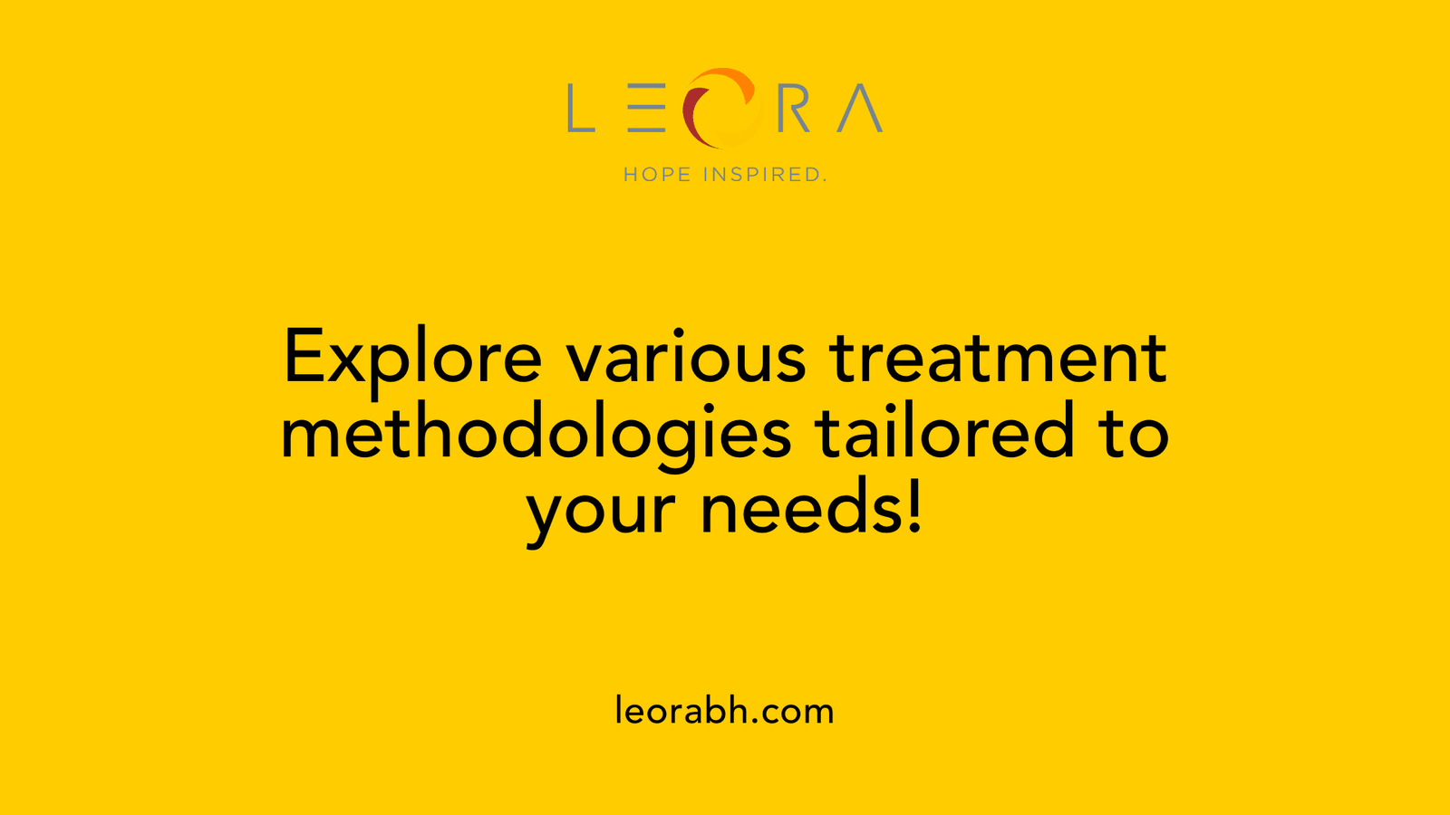 Explore various treatment methodologies tailored to your needs!