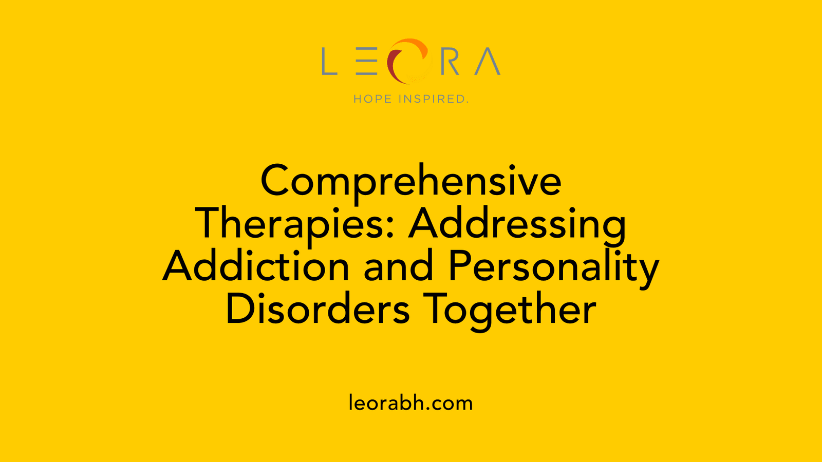 Comprehensive Therapies: Addressing Addiction and Personality Disorders Together