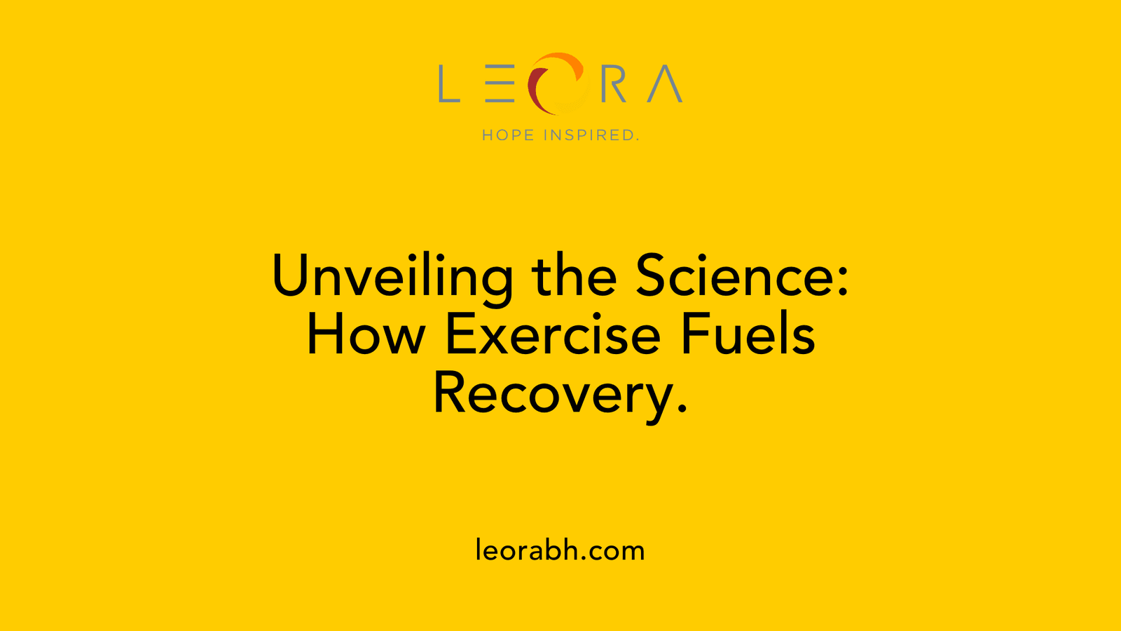 Unveiling the Science: How Exercise Fuels Recovery.