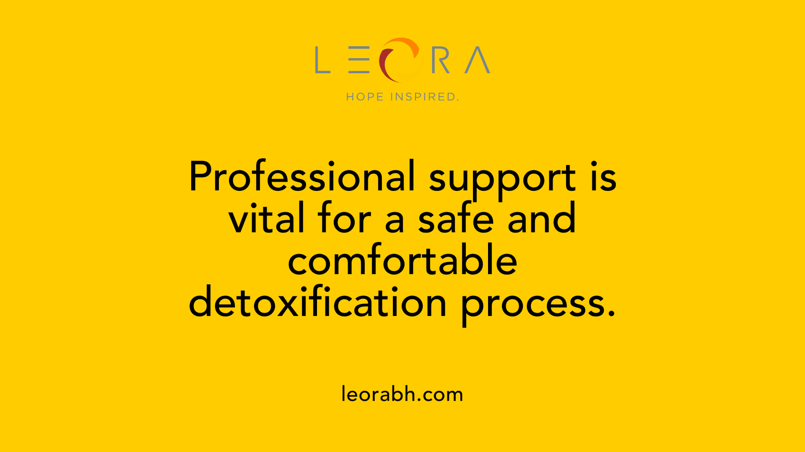 Professional support is vital for a safe and comfortable detoxification process.