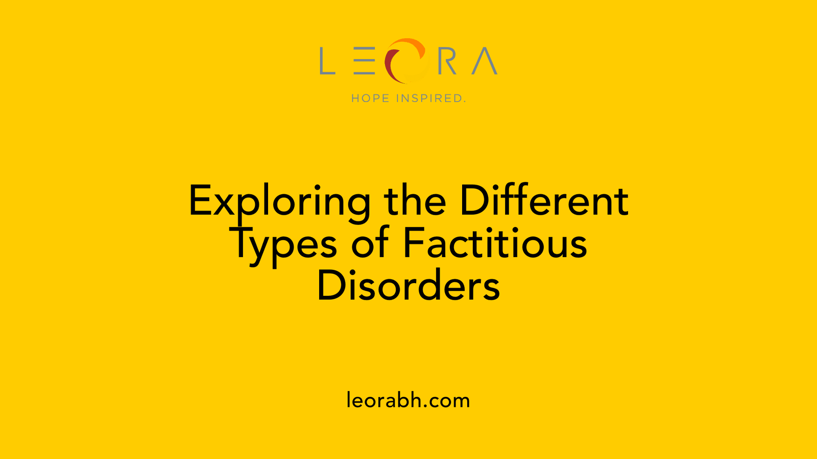 Exploring the Different Types of Factitious Disorders