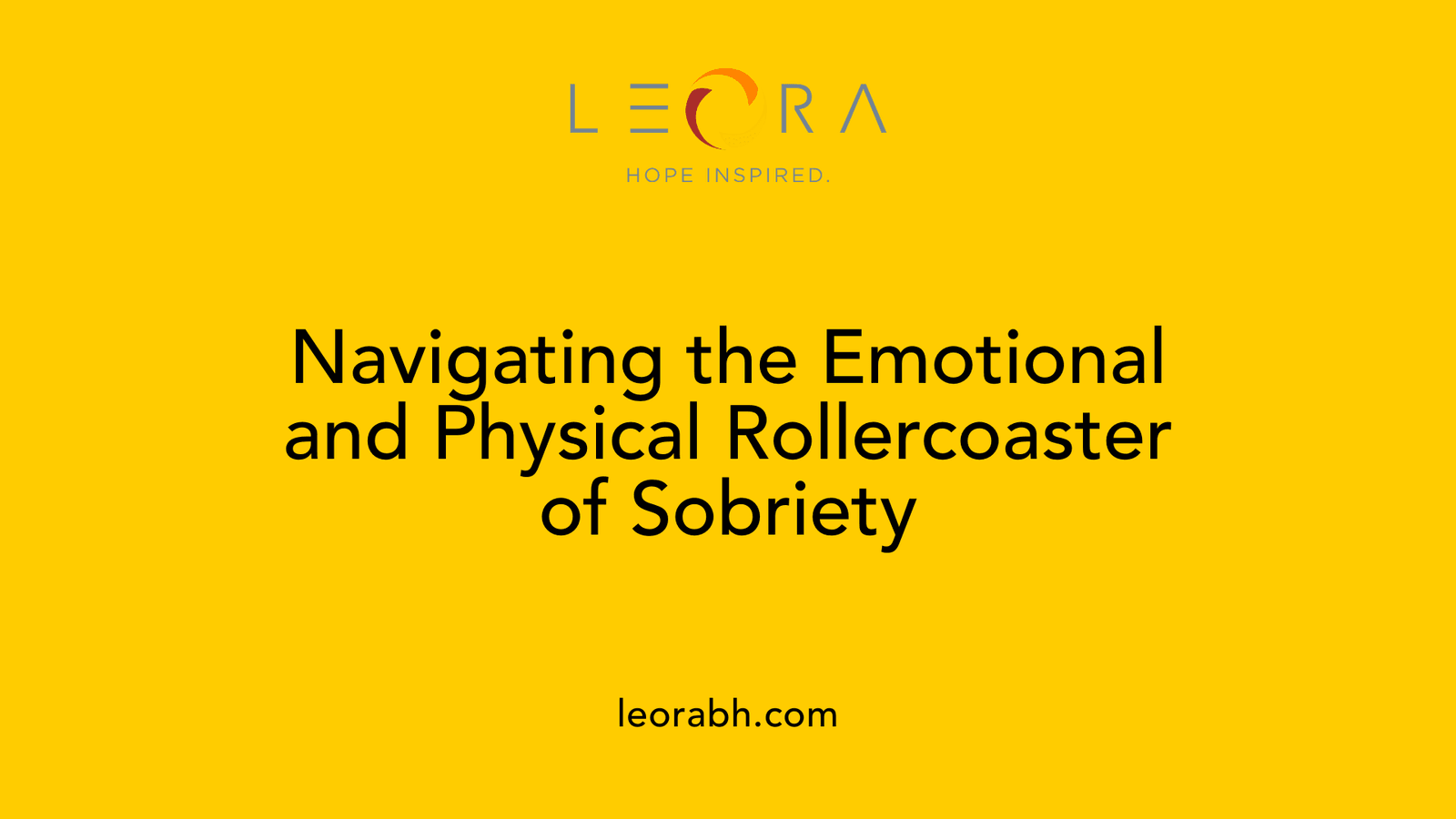 Navigating the Emotional and Physical Rollercoaster of Sobriety