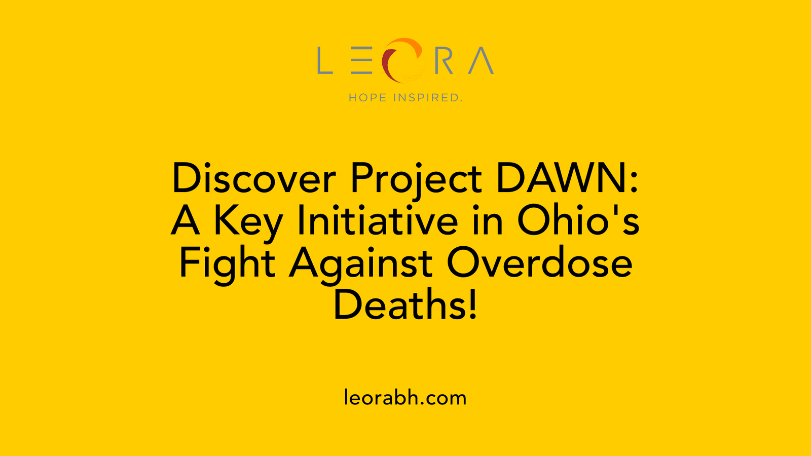 Discover Project DAWN: A Key Initiative in Ohio's Fight Against Overdose Deaths!