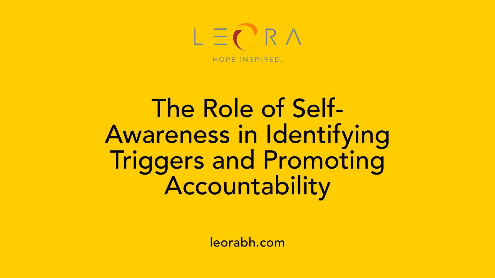 The Role of Self-Awareness in Identifying Triggers and Promoting Accountability