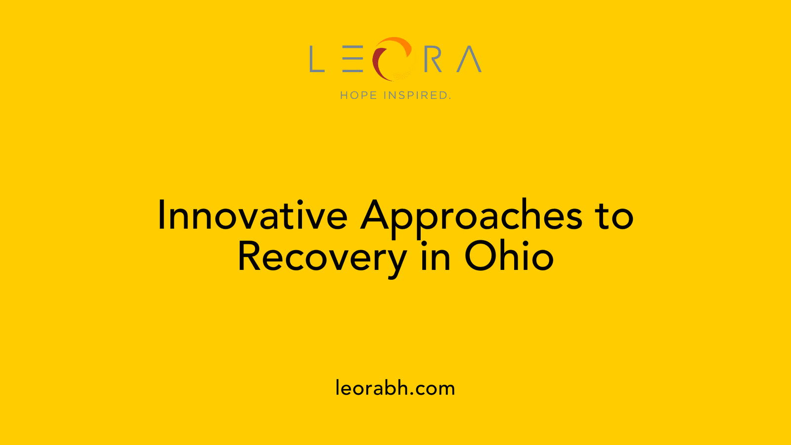 Innovative Approaches to Recovery in Ohio