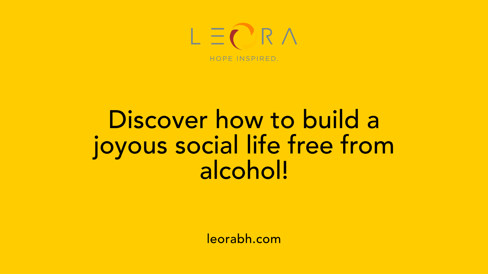 Discover how to build a joyous social life free from alcohol!