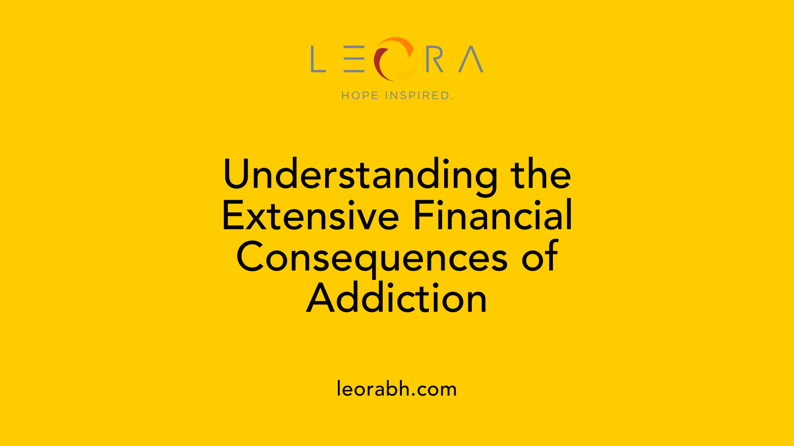 Understanding the Extensive Financial Consequences of Addiction