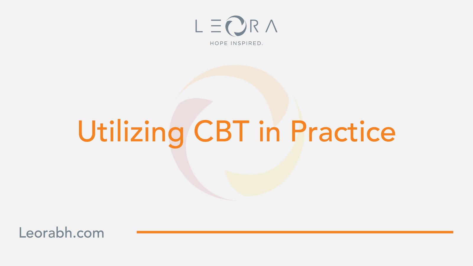 banner of CBT therapy in Ohio