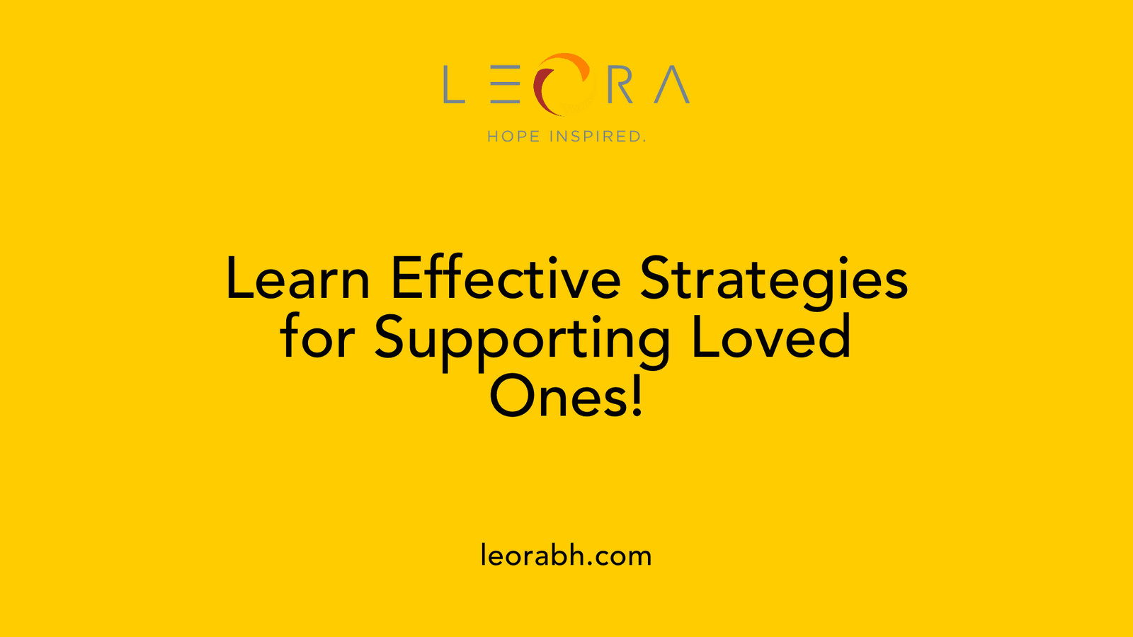 Learn Effective Strategies for Supporting Loved Ones!