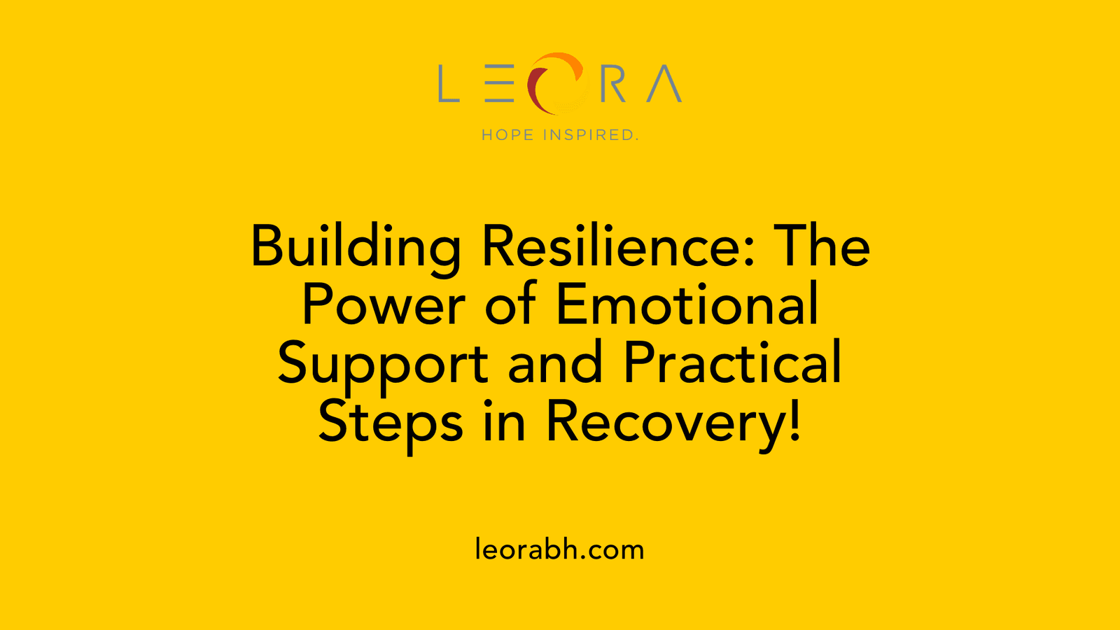 Building Resilience: The Power of Emotional Support and Practical Steps in Recovery!