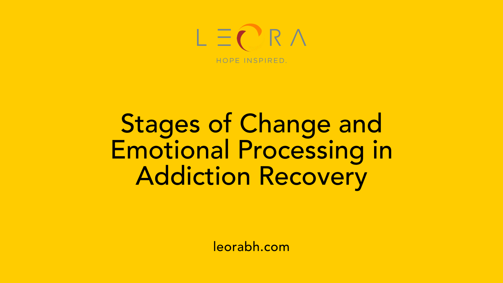 Stages of Change and Emotional Processing in Addiction Recovery