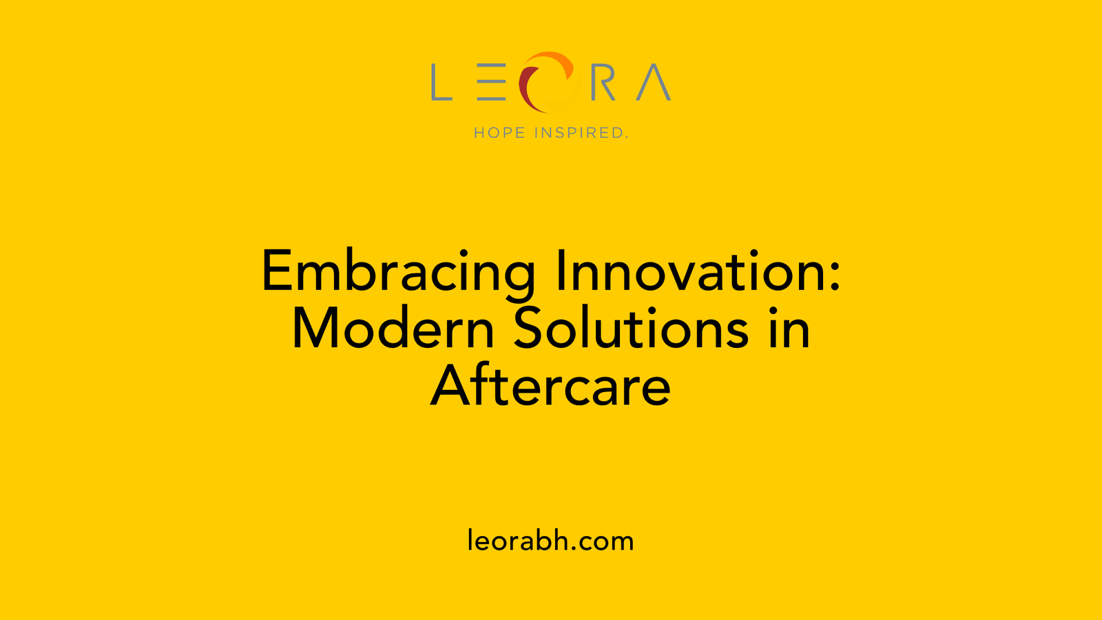 Embracing Innovation: Modern Solutions in Aftercare