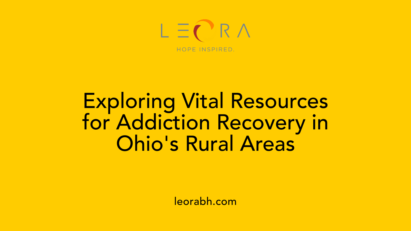 Exploring Vital Resources for Addiction Recovery in Ohio's Rural Areas