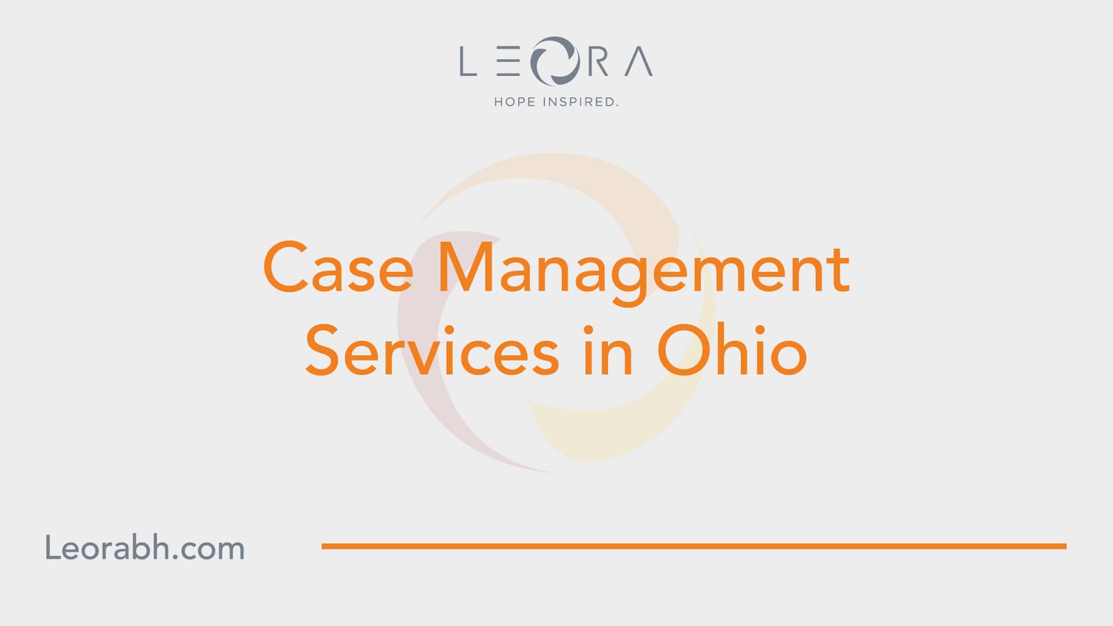 banner of Addiction Case Management in Ohio